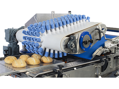 Máquina de desenformar Pão