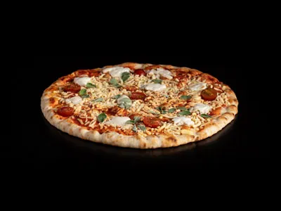 Pizza e Pão achatado