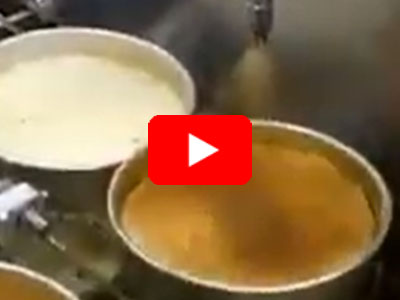 Aplicador de aceite en productos de masas batidas