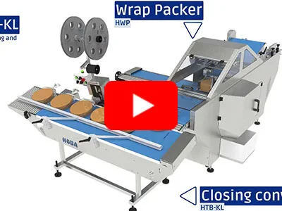 HOBA - Wrap Packer HWP and Kwik Lok Bag Closing Machine HTB-KL
